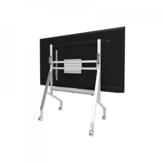 Neomounts Floor stand | FL50-525WH1 TV trolley | Adjustable Height | 55-86 