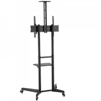 Neomounts Floor stand | FL50-550BL1 TV trolley | Adjustable Height, Tilt | 37-70 Neomounts Floor stand | FL50-550BL1 TV trolley | Adjustable Height, Tilt | 37-70