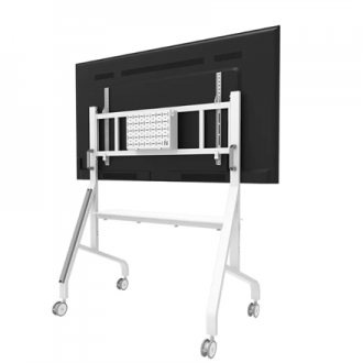 Neomounts Floor stand | FL50-575WH1 TV trolley | Adjustable Height | 65-110 Neomounts Floor stand | FL50-575WH1 TV trolley | Adjustable Height | 65-110