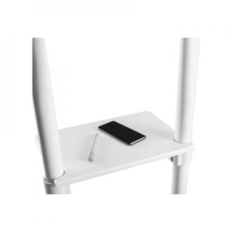 Neomounts Floor stand | NS-M1250WHITE TV trolley | Rotate, Tilt | 37-70 Neomounts Floor stand | NS-M1250WHITE TV trolley | Rotate, Tilt | 37-70