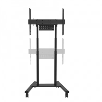 Neomounts Floor stand | FL55-875BL1 TV trolley | Adjustable Height | 55-100 Neomounts Floor stand | FL55-875BL1 TV trolley | Adjustable Height | 55-100