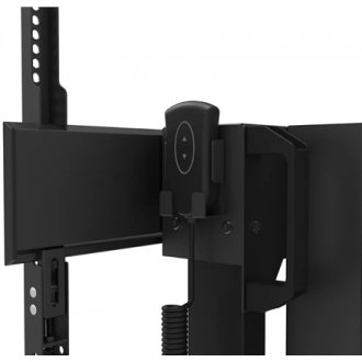 Neomounts Floor stand | FL55-875BL1 TV trolley | Adjustable Height | 55-100 Neomounts Floor stand | FL55-875BL1 TV trolley | Adjustable Height | 55-100