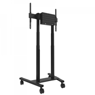 Neomounts Floor stand | FL55-875BL1 TV trolley | Adjustable Height | 55-100 Neomounts Floor stand | FL55-875BL1 TV trolley | Adjustable Height | 55-100