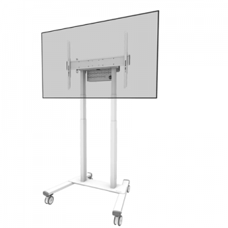 Neomounts Floor stand | FL55-875WH1 TV trolley | Adjustable Height | 55-100 Neomounts Floor stand | FL55-875WH1 TV trolley | Adjustable Height | 55-100