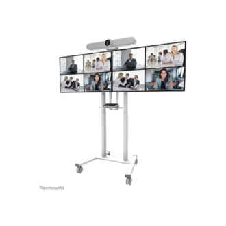 Neomounts Floor stand | ADM-875WH2 Dual screen adapter | Adjustable Height | 42-65 Neomounts Floor stand | ADM-875WH2 Dual screen adapter | Adjustable Height | 42-65