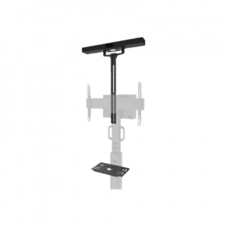 Neomounts AV1-825BL Videobar and multimedia kit - universal | Adjustable Height | Maximum weight (capacity) 9 kg | Black