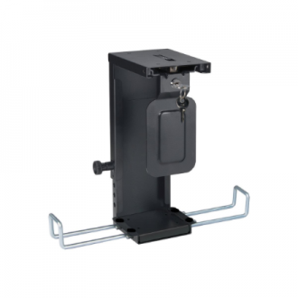 Neomounts CPU-D075BLACK/LK CPU/PC holder - max 10 kg - lockable (incl. lock) - h 20-36 cm - w 5-10 cm - universal - black Neomounts CPU-D075BLACK/LK CPU/PC holder - max 10 kg - lockable (incl. lock) - h 20-36 cm - w 5-10 cm - universal - black