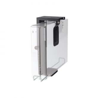 Neomounts CPU-D075BLACK/LK CPU/PC holder - max 10 kg - lockable (incl. lock) - h 20-36 cm - w 5-10 cm - universal - black Neomounts CPU-D075BLACK/LK CPU/PC holder - max 10 kg - lockable (incl. lock) - h 20-36 cm - w 5-10 cm - universal - black