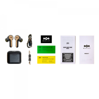 Marley | Rebel True Earbuds | Wireless | Signature Black