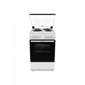 Gorenje Cooker | GE5A21WH | Hob type Electric | Oven type Electric | White | Width 50 cm | Grilling | Depth 59.4 cm | 68 L