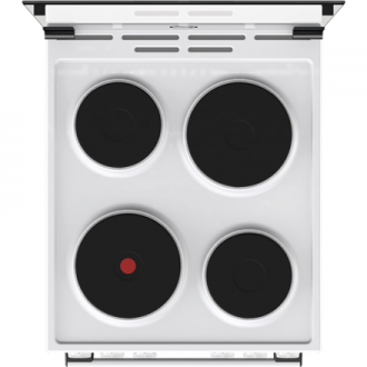Gorenje Cooker | GE5A21WH | Hob type Electric | Oven type Electric | White | Width 50 cm | Grilling | Depth 59.4 cm | 68 L