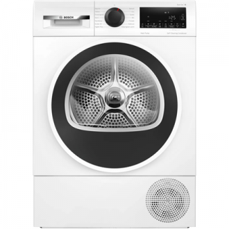 Bosch Dryer Machine with Heat Pump | WQG2450ISN | Energy efficiency class A++ | Front loading | 9 kg | LCD | Depth 61.3 cm | Whi