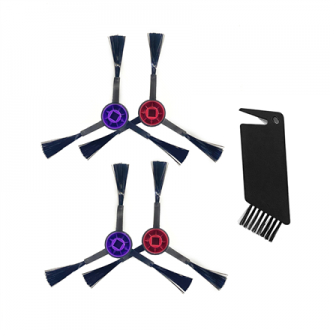 Midea M9 Spare parts kit: 2x Side Brushes L, 2x Side Brushes R, 1x Cleaning Brush Midea M9 Spare parts kit: 2x Side Brushes L, 2x Side Brushes R, 1x Cleaning Brush