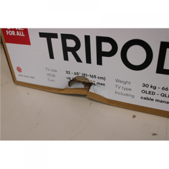 SALE OUT. One for All WM7472 Tripod Universal TV Stand 32-65