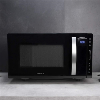 Cecotec Microwave Oven | GrandHeat 2300 Flatbed Touch Black | Free standing | 23 L | 800 W | Black Cecotec Microwave Oven | GrandHeat 2300 Flatbed Touch Black | Free standing | 23 L | 800 W | Black