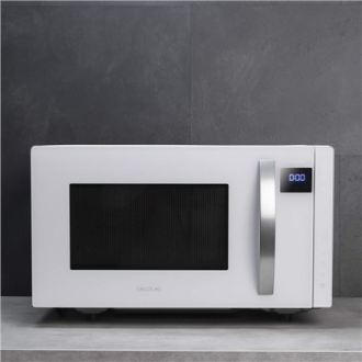 Cecotec Microwave Oven | GrandHeat 2300 Flatbed Touch White | Free standing | 23 L | 800 W | White Cecotec Microwave Oven | GrandHeat 2300 Flatbed Touch White | Free standing | 23 L | 800 W | White