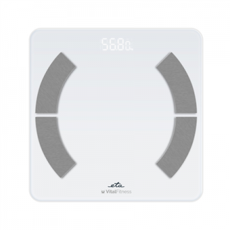 ETA Personal Scale | ETA277990000 Vital Fitness | Maximum weight (capacity) 180 kg | Accuracy 100 g | Body Mass Index (BMI) meas ETA Personal Scale | ETA277990000 Vital Fitness | Maximum weight (capacity) 180 kg | Accuracy 100 g | Body Mass Index (BMI) meas