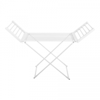 Adler | Foldable electric clothes drying rack | AD 7821 | Power 220 W | Silver/White | IP22