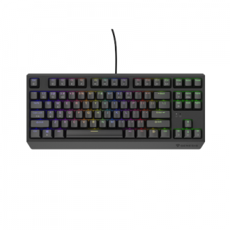 Genesis THOR 230 TKL | Mechanical Gaming Keyboard | Wired | US | Black | USB Type-A | Linear