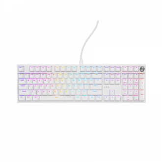 Genesis Thor 404 | Mechanical Gaming Keyboard | Wired | US | White | USB | Gateron Yellow Pro Genesis Thor 404 | Mechanical Gaming Keyboard | Wired | US | White | USB | Gateron Yellow Pro