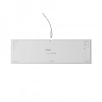 Genesis Thor 404 | Mechanical Gaming Keyboard | Wired | US | White | USB | Gateron Yellow Pro Genesis Thor 404 | Mechanical Gaming Keyboard | Wired | US | White | USB | Gateron Yellow Pro