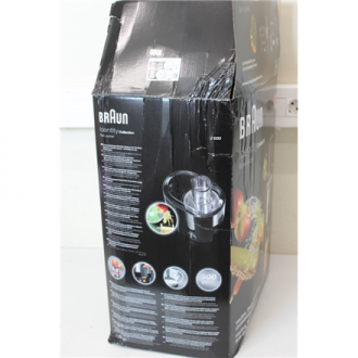 SALE OUT. Braun J500 Multiquick 5 Juicer, Black | Braun | J 500 Multiquick 5 | Type Juicer | Black | 900 W | Number of speeds 2 