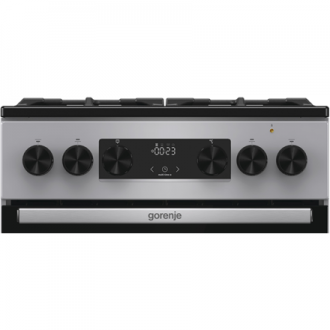 Gorenje Cooker | GK5C42SF | Hob type Gas | Oven type Electric | Grey | Width 50 cm | Depth 59.4 cm | 70 L Gorenje Cooker | GK5C42SF | Hob type Gas | Oven type Electric | Grey | Width 50 cm | Depth 59.4 cm | 70 L