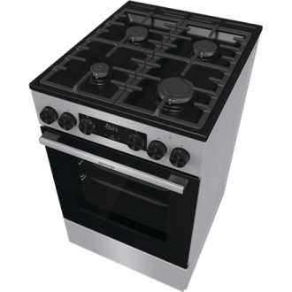 Gorenje Cooker | GK5C42SF | Hob type Gas | Oven type Electric | Grey | Width 50 cm | Depth 59.4 cm | 70 L Gorenje Cooker | GK5C42SF | Hob type Gas | Oven type Electric | Grey | Width 50 cm | Depth 59.4 cm | 70 L