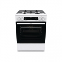 Gorenje Cooker | GKS6C70WJ | Hob type Gas | Oven type Electric | White | Width 60 cm | Depth 60 cm | 71 L