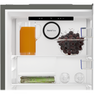 BEKO Refrigerator | B5RCNA405HXBR1 | Energy efficiency class D | Free standing | Combi | Height 203.5 cm | No Frost system | Fri