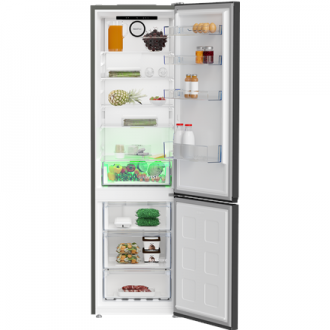 BEKO Refrigerator | B5RCNA405HXBR1 | Energy efficiency class D | Free standing | Combi | Height 203.5 cm | No Frost system | Fri