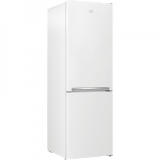 BEKO Refrigerator | RCSA366K40WN | Energy efficiency class E | Free standing | Combi | Height 185.2 cm | Fridge net capacity 223