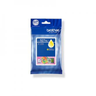 Brother LC527XLY Yellow High Yield Inkjet Cartridge | Brother Brother LC527XLY Yellow High Yield Inkjet Cartridge | Brother