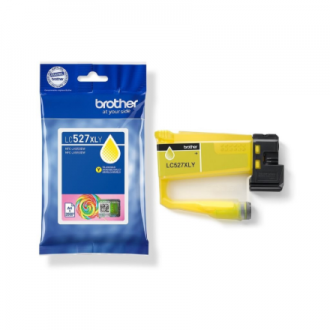 Brother LC527XLY Yellow High Yield Inkjet Cartridge | Brother Brother LC527XLY Yellow High Yield Inkjet Cartridge | Brother