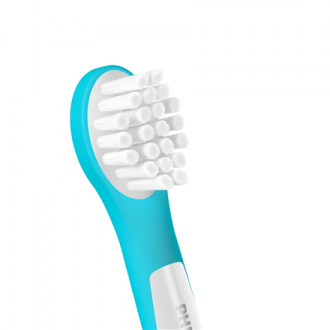 Philips Toothbrush Heads | HX6034/90 Sonicare For Kids3+ | Heads | For children | Number of brush heads included 4 | White/Blue