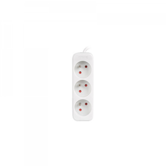 Lanberg Cable Power Strip, 3X French Outlets Quality-Grade Copper, 1.5 m | PS0-03E-0150-W Lanberg Cable Power Strip, 3X French Outlets Quality-Grade Copper, 1.5 m | PS0-03E-0150-W