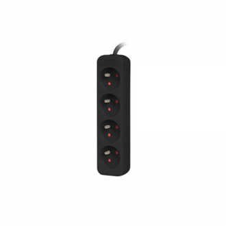 Lanberg Cable Power Strip, 4X French Outlets Quality-Grade Copper, 1.5 m | PS0-04E-0150-BK Lanberg Cable Power Strip, 4X French Outlets Quality-Grade Copper, 1.5 m | PS0-04E-0150-BK