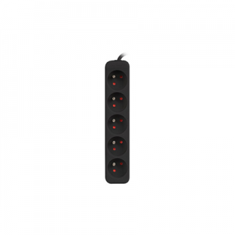 Lanberg Cable Power Strip, 5X French Outlets Quality-Grade Copper, 1.5 m | PS0-05E-0150-BK Lanberg Cable Power Strip, 5X French Outlets Quality-Grade Copper, 1.5 m | PS0-05E-0150-BK