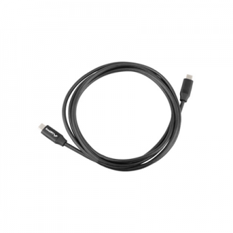 Lanberg USB-C 2.0 Cable, Quick Charge 4.0 | CA-CMCM-40CU-0018-BK | USB Type-C to USB Type-C | 1.8 m Lanberg USB-C 2.0 Cable, Quick Charge 4.0 | CA-CMCM-40CU-0018-BK | USB Type-C to USB Type-C | 1.8 m
