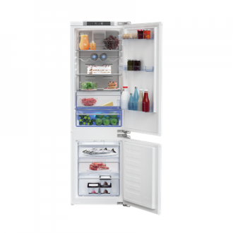 BEKO Refrigerator | BCNA275E4FN | Energy efficiency class E | Free standing | Combi | Height 177.5 cm | No Frost system | Fridge