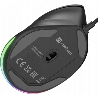 Genesis Mouse | Natec Crake 2 Pro | Wired | Black Genesis Mouse | Natec Crake 2 Pro | Wired | Black