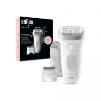 Braun Epilator | SE7-041 Silk pil 7 | Number of power levels 2 | Wet & Dry | White/Silver Braun Epilator | SE7-041 Silk pil 7 | Number of power levels 2 | Wet & Dry | White/Silver