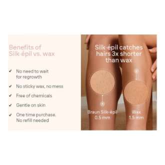 Braun Epilator | SE7-041 Silk pil 7 | Number of power levels 2 | Wet & Dry | White/Silver