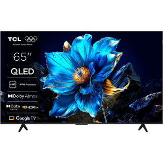 TCL 4K QLED TV | 65T69C | 65 | Smart TV | Google TV | UHD | Black