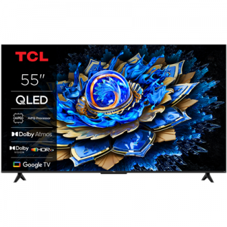 TCL 4K QLED TV | 55T69C | 55 | Smart TV | Google TV | UHD | Black TCL 4K QLED TV | 55T69C | 55 | Smart TV | Google TV | UHD | Black