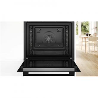 Bosch Oven | HRG578BB7 | 71 L | Electric | Pyrolysis | Knobs | Steam function | Height 59.5 cm | Width 59.4 cm | Black Bosch Oven | HRG578BB7 | 71 L | Electric | Pyrolysis | Knobs | Steam function | Height 59.5 cm | Width 59.4 cm | Black