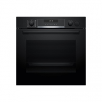 Bosch Oven | HRG578BB7 | 71 L | Electric | Pyrolysis | Knobs | Steam function | Height 59.5 cm | Width 59.4 cm | Black