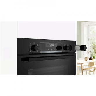 Bosch Oven | HRG578BB7 | 71 L | Electric | Pyrolysis | Knobs | Steam function | Height 59.5 cm | Width 59.4 cm | Black Bosch Oven | HRG578BB7 | 71 L | Electric | Pyrolysis | Knobs | Steam function | Height 59.5 cm | Width 59.4 cm | Black