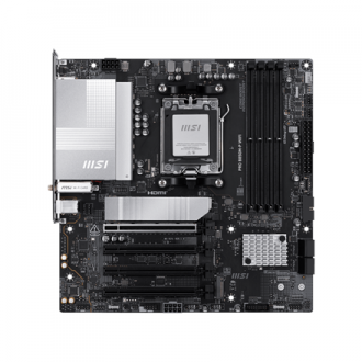 MSI PRO B850M-P WIFI | Processor family AMD B850 | Processor socket AM5 | DDR5 | Supported hard disk drive interfaces SATA, M.2 MSI PRO B850M-P WIFI | Processor family AMD B850 | Processor socket AM5 | DDR5 | Supported hard disk drive interfaces SATA, M.2