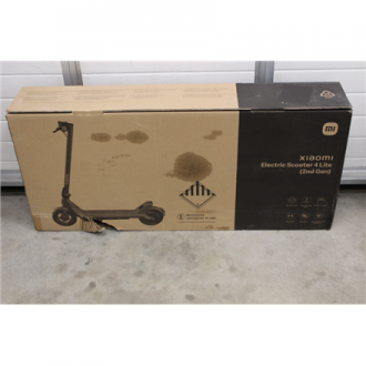 SALE OUT. Xiaomi Electric Scooter 4 Lite (2nd Gen) | Xiaomi 6 month(s) | DEMO, DAMAGED PACKAGING
